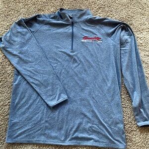 Men’s large tall 1/4 zip light weight pull over 
Chrysler Dodge Jeep Ram
078